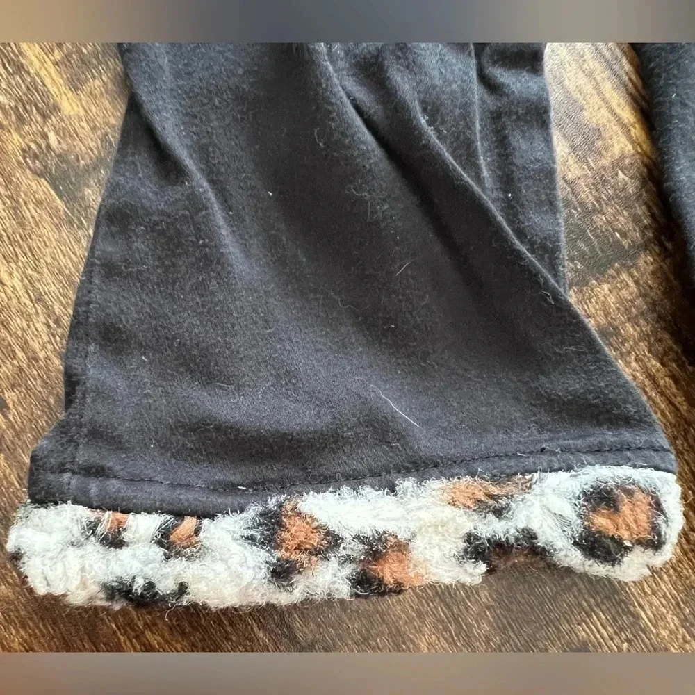The Children’s Place | little girls pants with animal print trim. Size: 36m/3T.